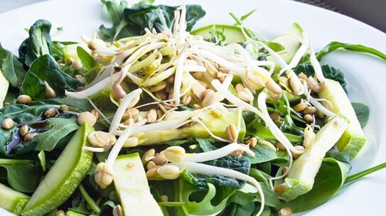 Sprouted grains are a source of vitamins in the Japanese diet. 