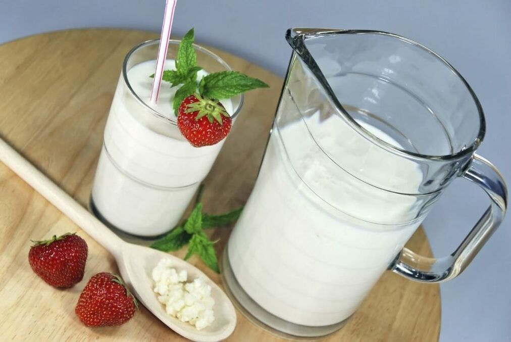 kefir with berries for weight loss