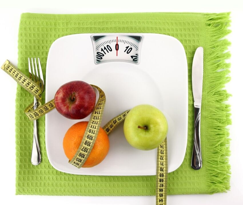 Fruits in scales