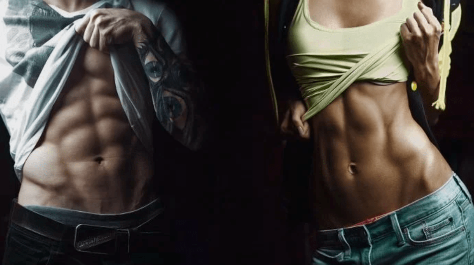 Losing weight on the stomach and hip