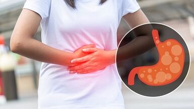 Nutritional rules for stomach gastritis