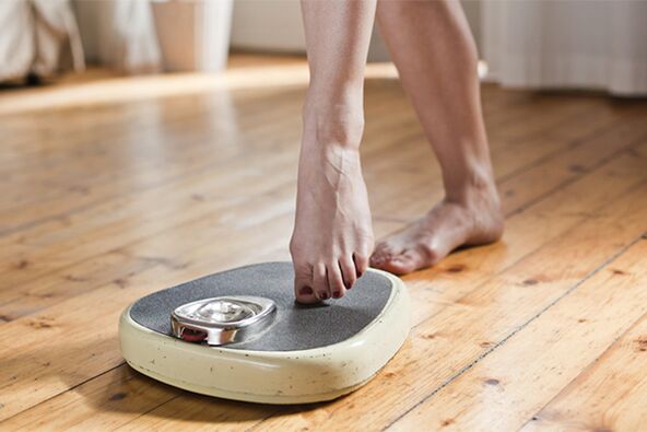 weigh on the scales