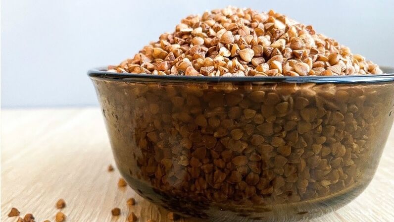 a glass of buckwheat for weight loss